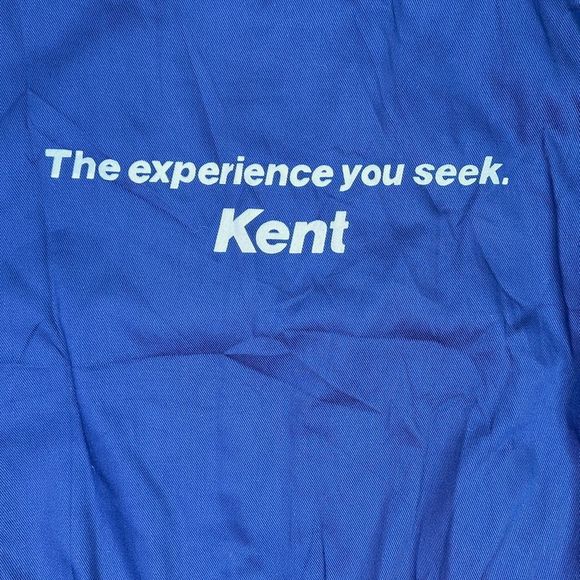 Vintage Union Made Embroidered Kent Varsity / Baseball Jacket - Picture 4 of 6